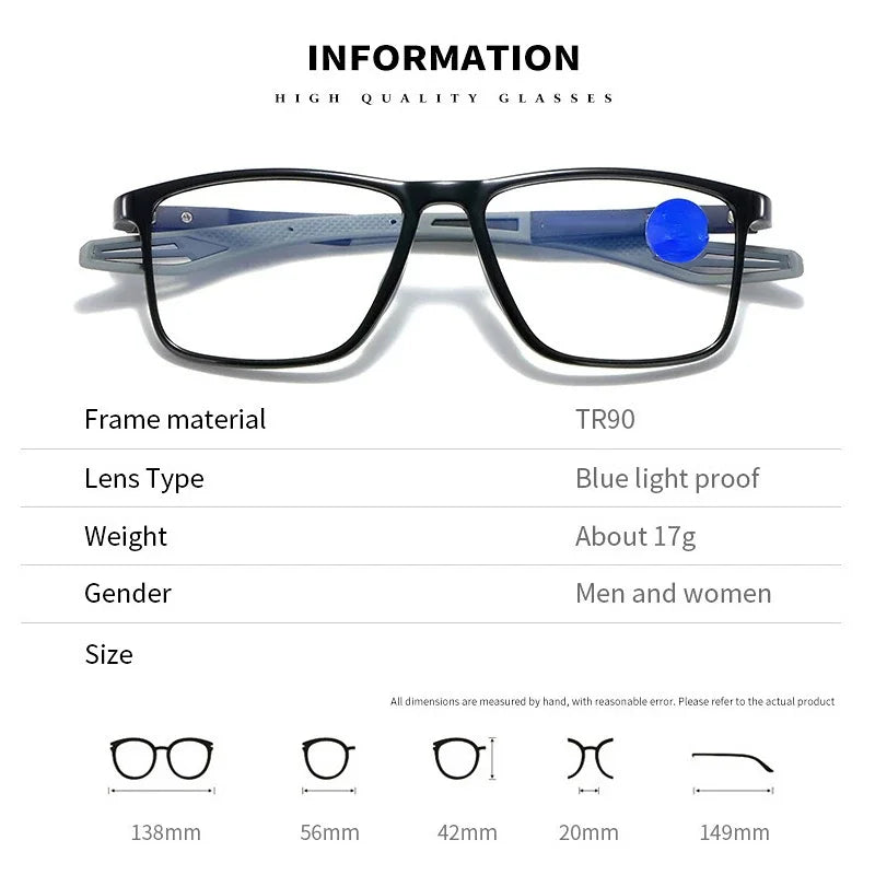 sport glasses (anti-blue light glasses)